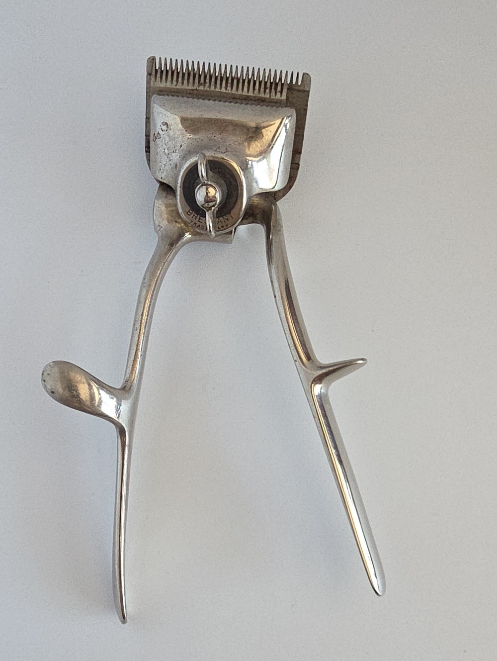 Vintage Brown & Sharpe No. 00 Hand Hair Clippers "The Bressant" Barber Decor USA